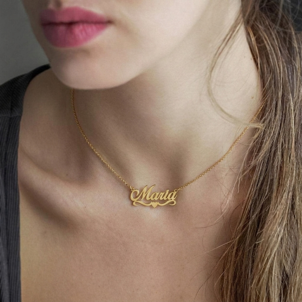 Custom Name Gift Necklace for Her
