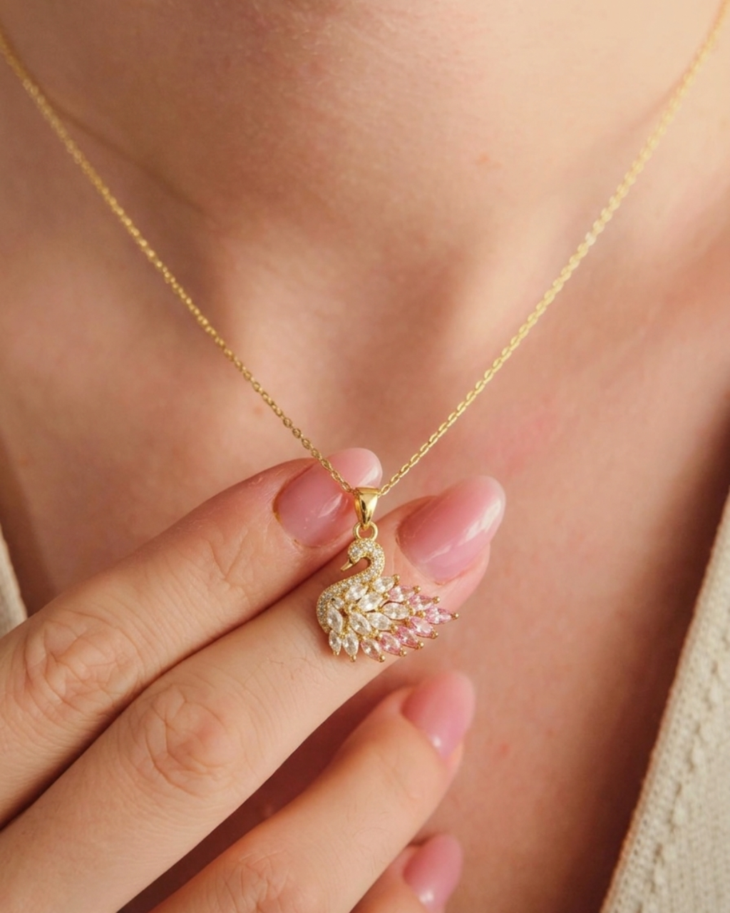 Swan Necklace
