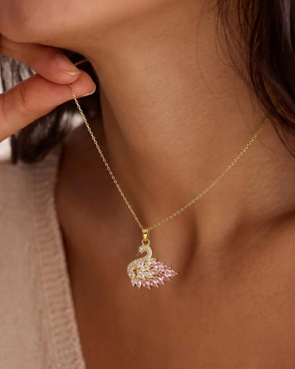 Swan Necklace